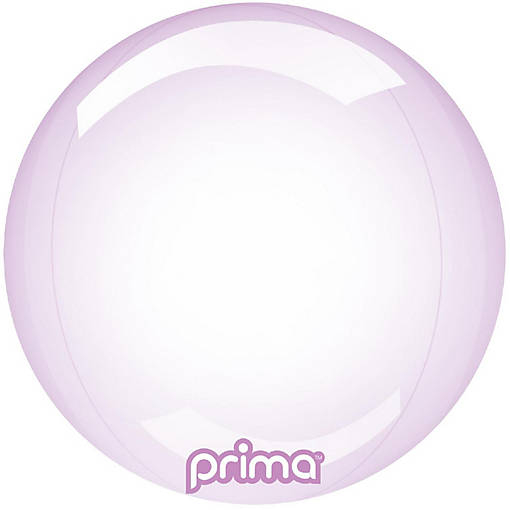 Prima - 10" - Pink - Glass Sphere