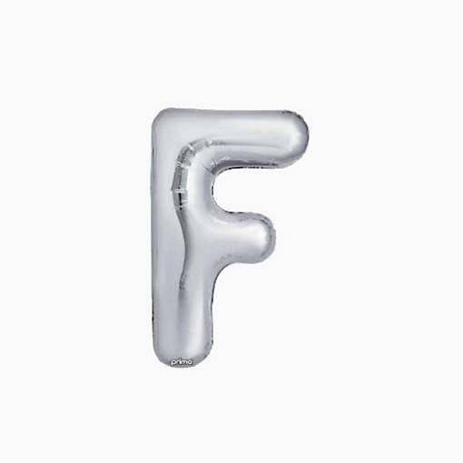 Prima - 16" - Silver - Foil Balloon Letters