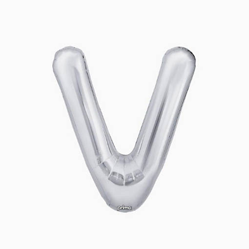 Prima - 16" - Silver - Foil Balloon Letters