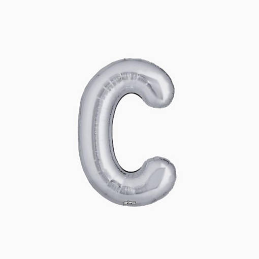 Prima - 16" - Silver - Foil Balloon Letters