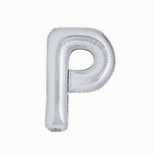 Prima - 16" - Silver - Foil Balloon Letters