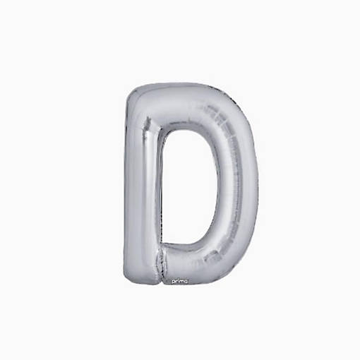 Prima - 16" - Silver - Foil Balloon Letters
