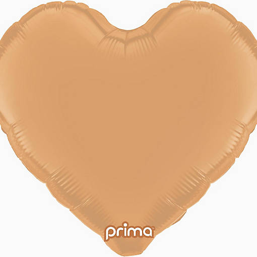 Prima - 18" - Caramel Heart Balloon
