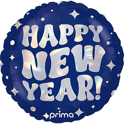 Prima - 18" - Multicolor - Holographic Foil Balloon