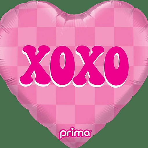 Prima - 18" - Pink - Heart Conversation Checker