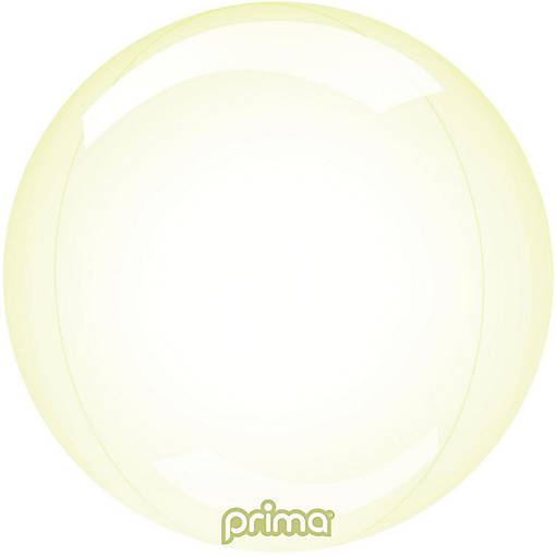 Prima - 18" - Yellow - Glass Sphere