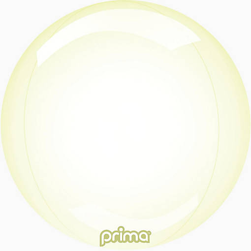 Prima - 24" - Yellow - Glass Sphere