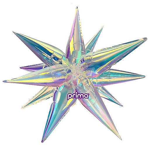 Prima - 26" - Multicolor - Starburst Balloon