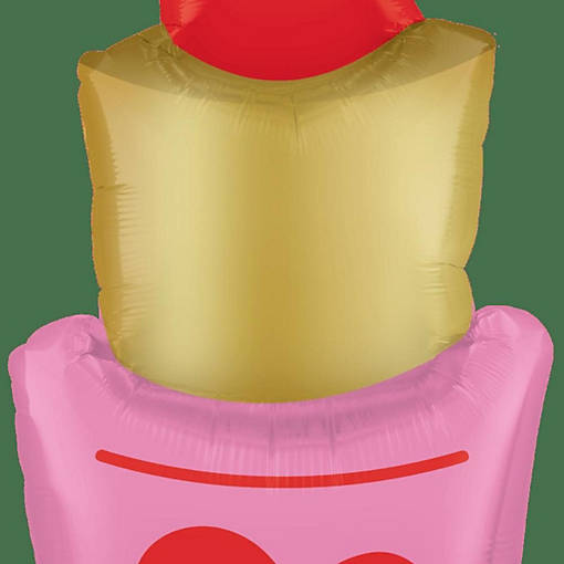 Prima - 40" - Red - Lipstick Shape Foil Balloon