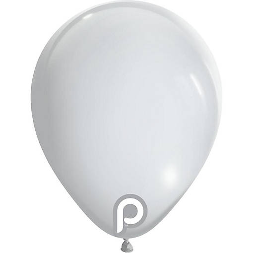 Prima - 5" - White - Balloons