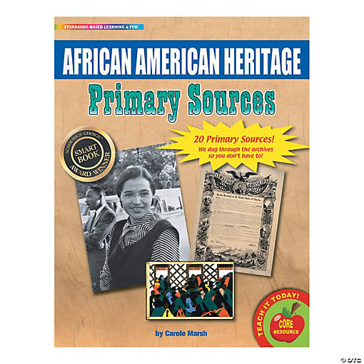 Primary Sources Documents: African American Heritage - 20 Pc.