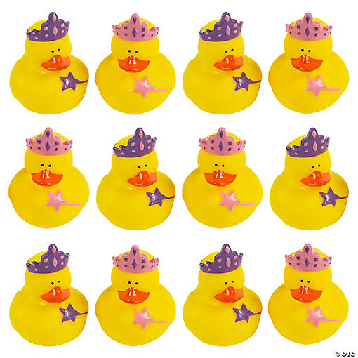 Princess Rubber Ducks - 12 Pc.
