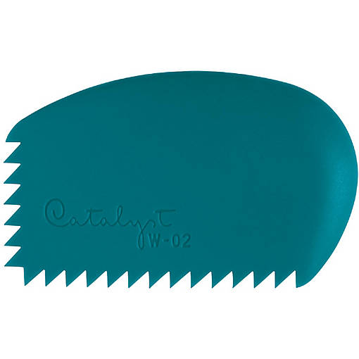 Princeton Catalyst Silicone Wedge Tool-Blue W-02