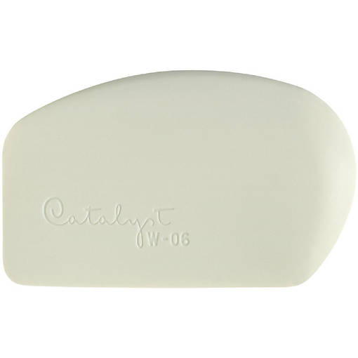 Princeton Catalyst Silicone Wedge Tool-White W-06