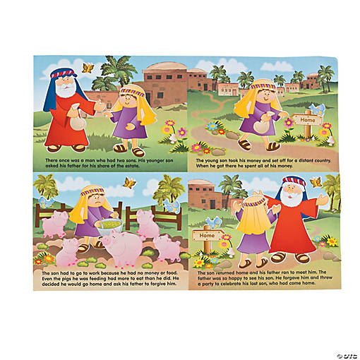 Prodigal Son Sticker Scenes - 12 Pc.