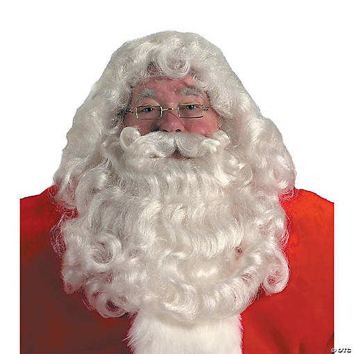 Professional Santa Wig &amp; Beard Set