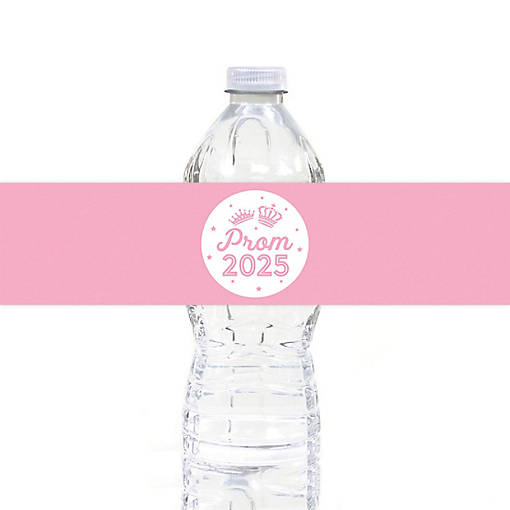Prom Night Labels Pink, 20 Pack