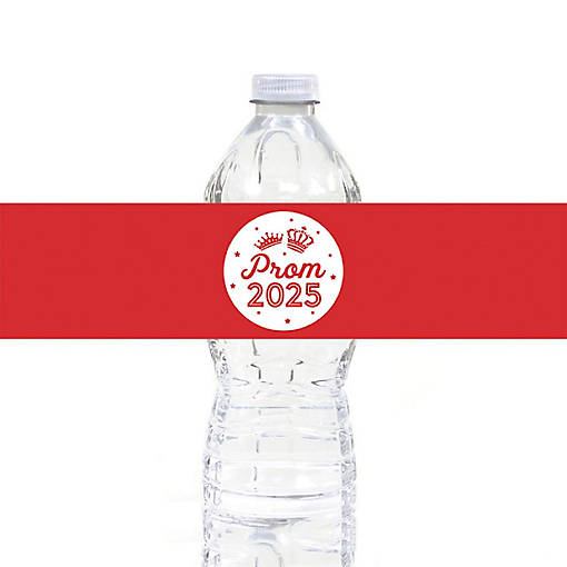 Prom Night Labels Red, 20 Pack