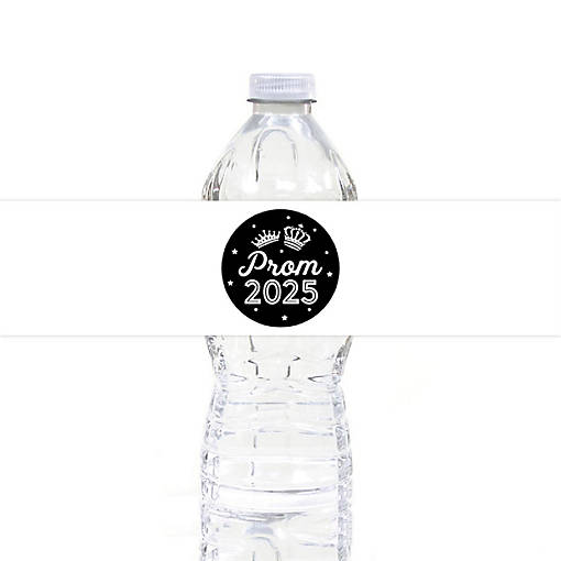 Prom Night Labels White, 20 Pack