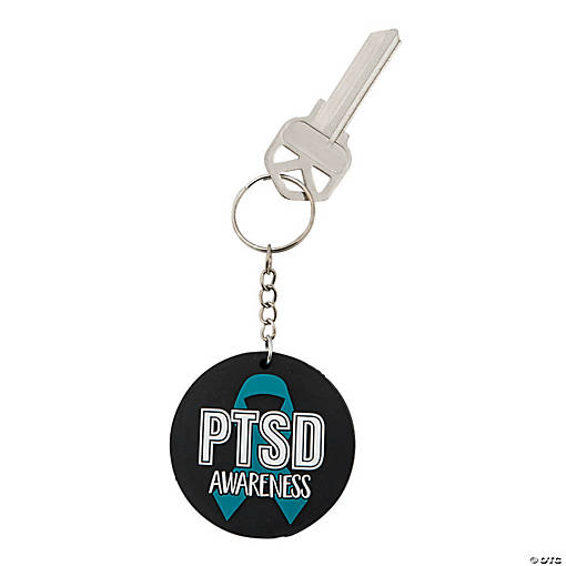 PTSD Awareness Keychains - 12 Pc.