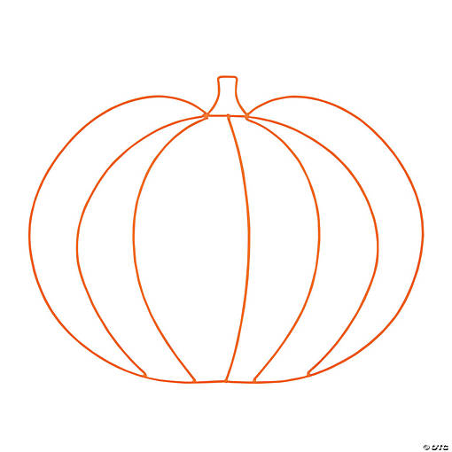 Pumpkin Wire Wreath Frame