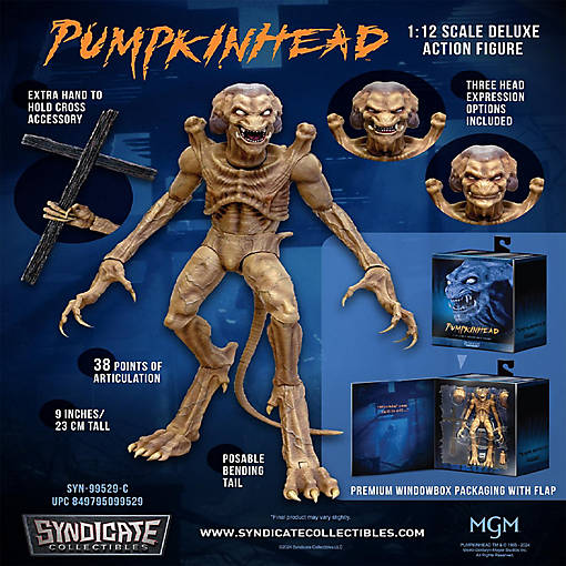 Pumpkinhead 1:12 Scale Action Figure