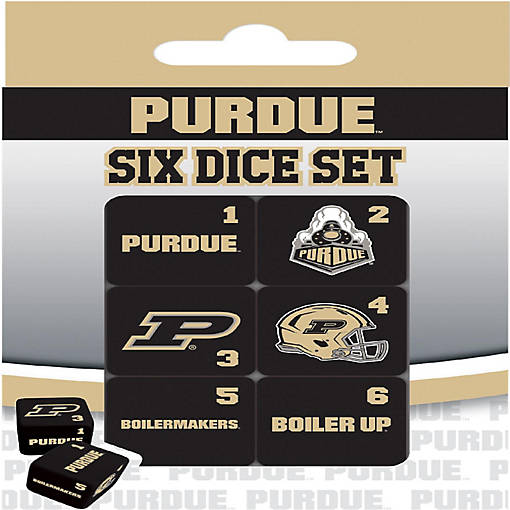 Purdue Boilermakers Dice Set - 19mm