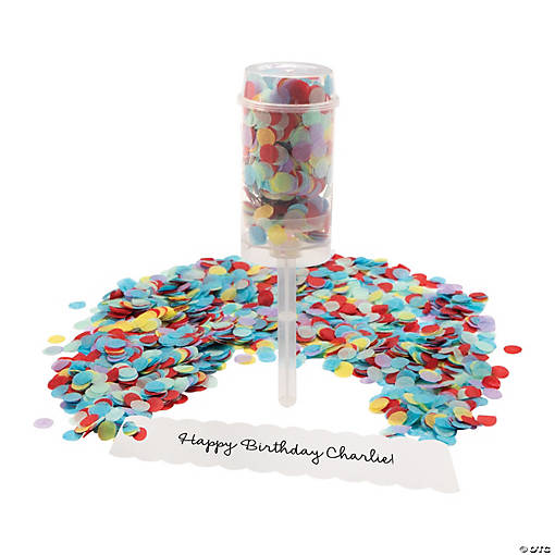 Push-Up Poppers with Message Inserts - 12 Pc.