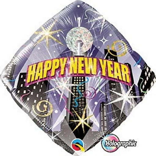 Qualatex - 18" - Multicolour - New Year Countdown Balloons