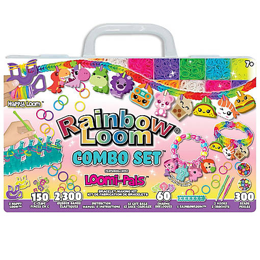 Rainbow Loom- Loomi Pals, Combo Set Features, 2,300 Rubber Bands