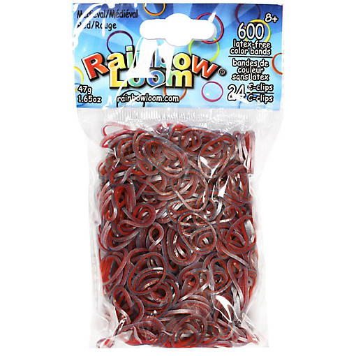 Rainbow Loom: Medieval Red Rubber Bands, Ages 7+