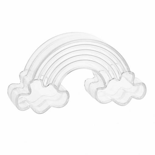 Rainbow Shaped Acrylic Candy Boxes 24 Pack 3.62"X1.96"X0.98"