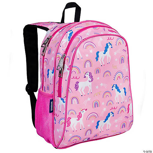 Rainbow Unicorns 15 Inch Backpack
