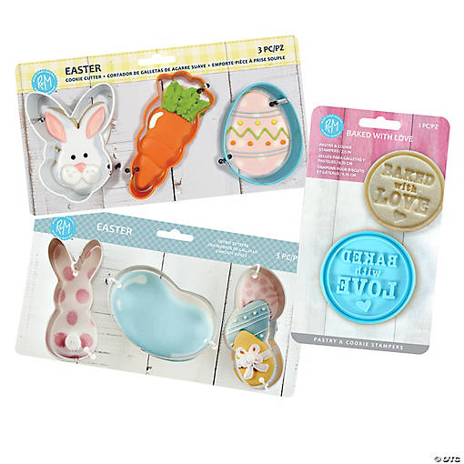 R&amp;M International Easter Cookie Cutter Sets