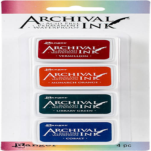 Ranger Archival Mini Ink Pad Kits-Kit 1