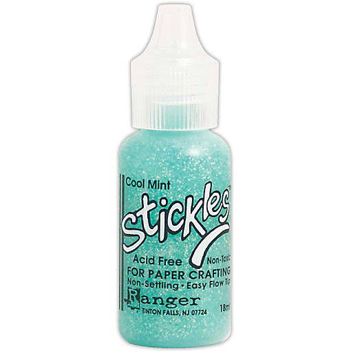 Ranger Stickles Glitter Glue .5oz-Cool Mint