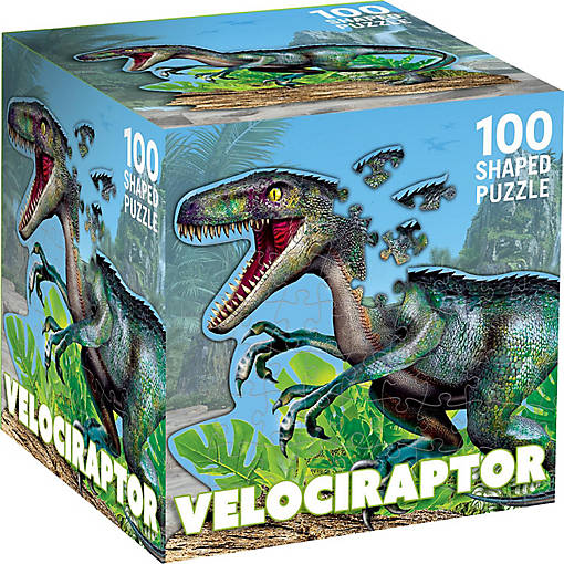Raptor 100 Piece Shaped Jigsaw Puzzle