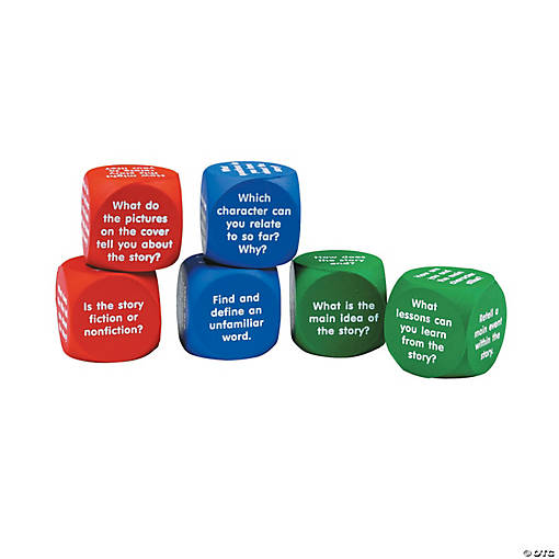 Reading Comprehension Cubes - 6 Pc.