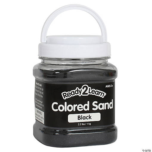 READY 2 LEARN Colored Sand - Black - 2.2 Pounds