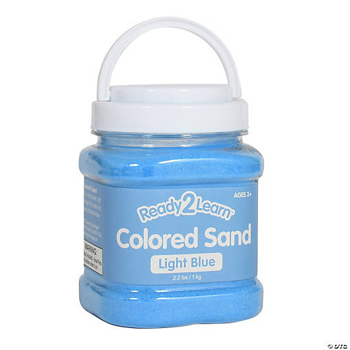 READY 2 LEARN Colored Sand - Light Blue - 2.2 Pounds