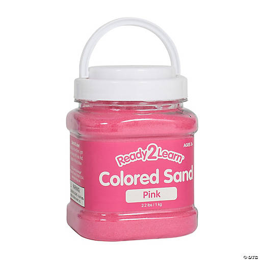 READY 2 LEARN Colored Sand - Pink - 2.2 Pounds
