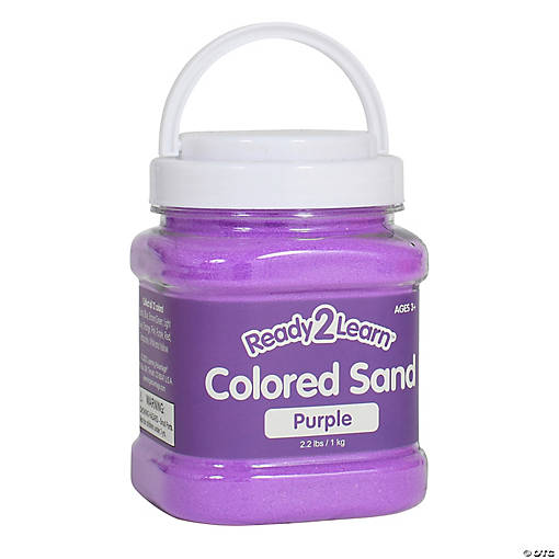 READY 2 LEARN Colored Sand - Purple - 2.2 lbs