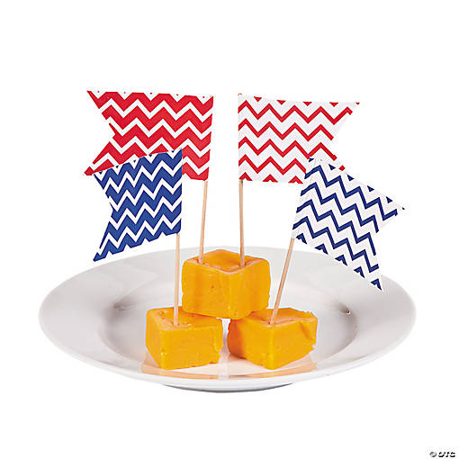 Red &amp; Blue Chevron Picks