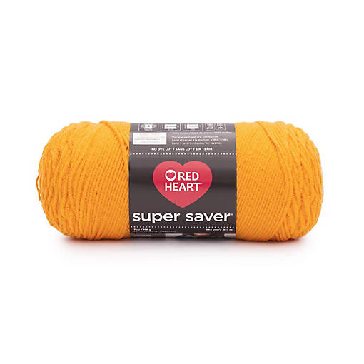 Red Heart Super Saver Yarn-Saffron
