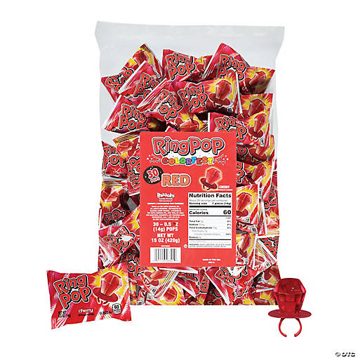 Red Ring Pops<sup>&amp;#174; </sup>- 30 Pc.