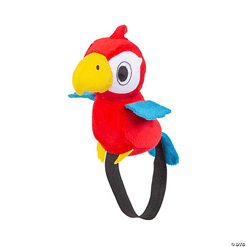 Red Stuffed Shoulder Parrot