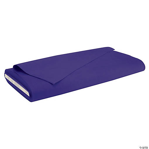 Richlin Solid Poly/Cotton Broadcloth 45"X20yd - Purple