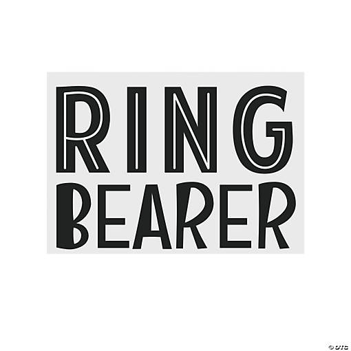 Ring Bearer Iron-On