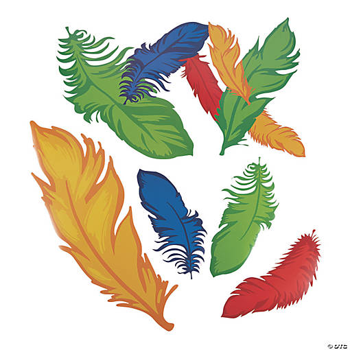 Rio Mosaic Feather Cutouts