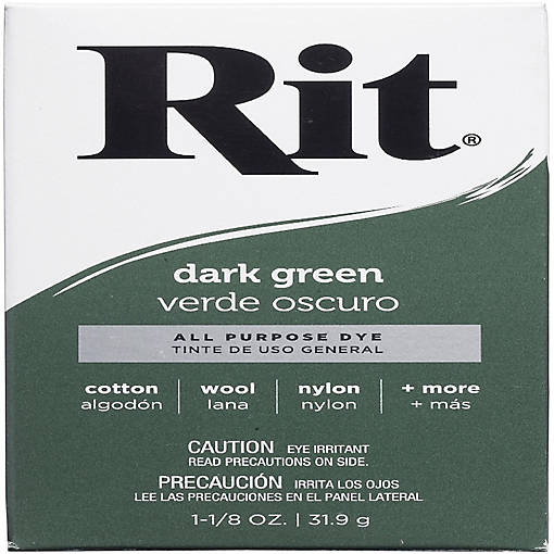 Rit Dye Powder-Dark Green